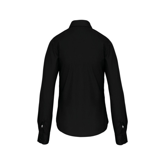 Chemise popeline manches longues femme personnalisable – Textile d’entreprise pour événementiel et communication visuelle