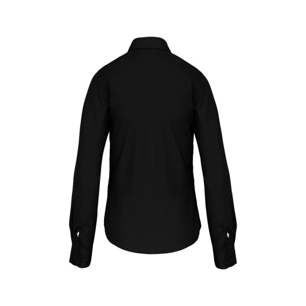 Chemise popeline manches longues femme personnalisable – Textile d’entreprise pour événementiel et communication visuelle