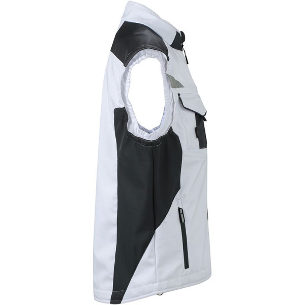 Bodywarmer de travail softshell unisexe grande taille Daiber - BCM Goodies