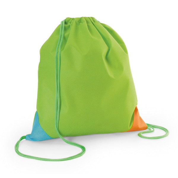 Sac à cordon en non-tissé BISSAYA (80 g/m²) pour objets publicitaires personnalisables - BCM Goodies