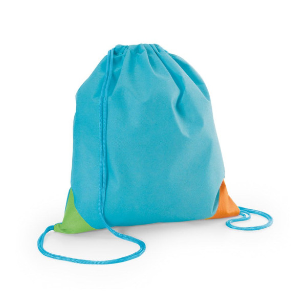 Sac à cordon en non-tissé BISSAYA (80 g/m²) pour objets publicitaires personnalisables - BCM Goodies