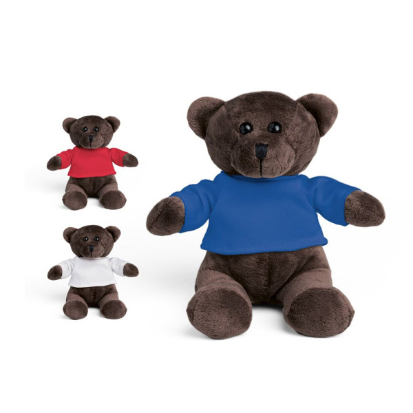 Peluche ourson personnalisable avec t-shirt - BCM Goodies