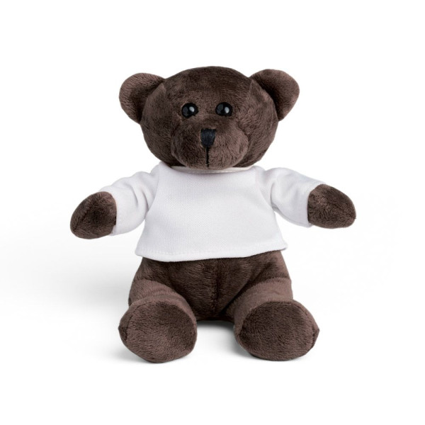 Peluche ourson personnalisable avec t-shirt - BCM Goodies