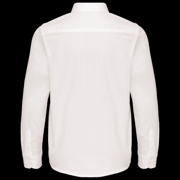 Chemise popeline manches longues enfant personnalisable pour communication d'entreprise - BCM Goodies