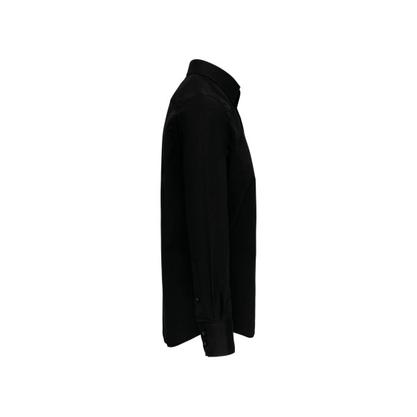 Chemise ajustée manches longues sans repassage 100% coton personnalisable – Vêtement d’entreprise BCM Goodies