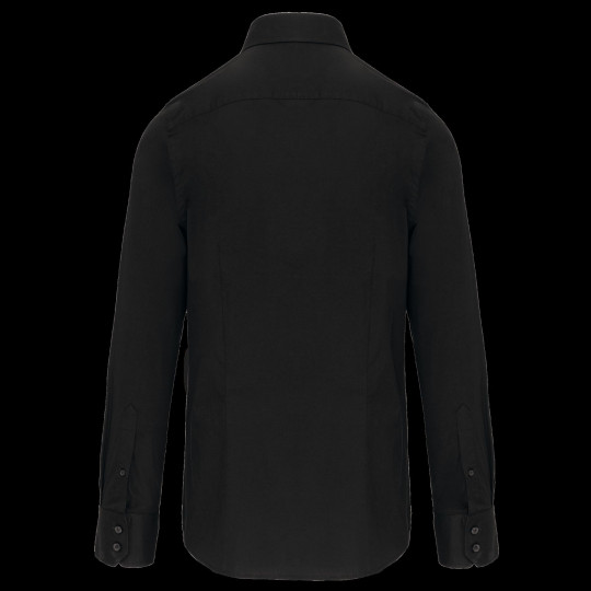 Chemise homme manches longues coton élasthanne personnalisable – Vêtement professionnel B2B – BCM Goodies