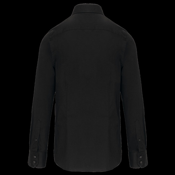 Chemise homme manches longues coton élasthanne personnalisable – Vêtement professionnel B2B – BCM Goodies