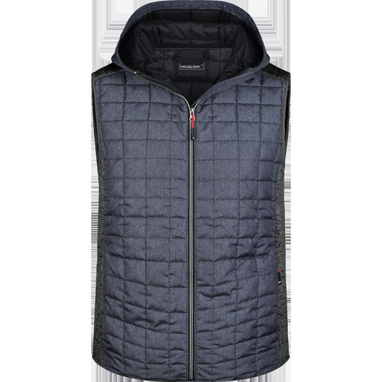 Bodywarmer matelassé hybride pour homme - Goodies personnalisables de qualité | BCM Goodies