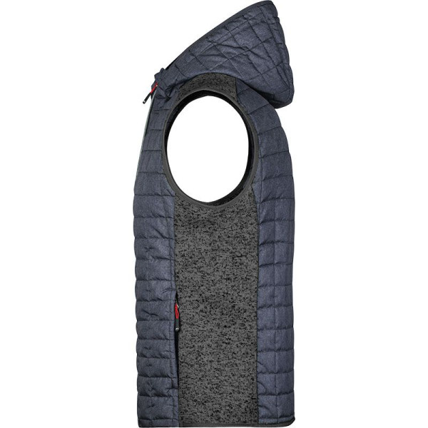 Bodywarmer matelassé hybride pour homme - Goodies personnalisables de qualité | BCM Goodies