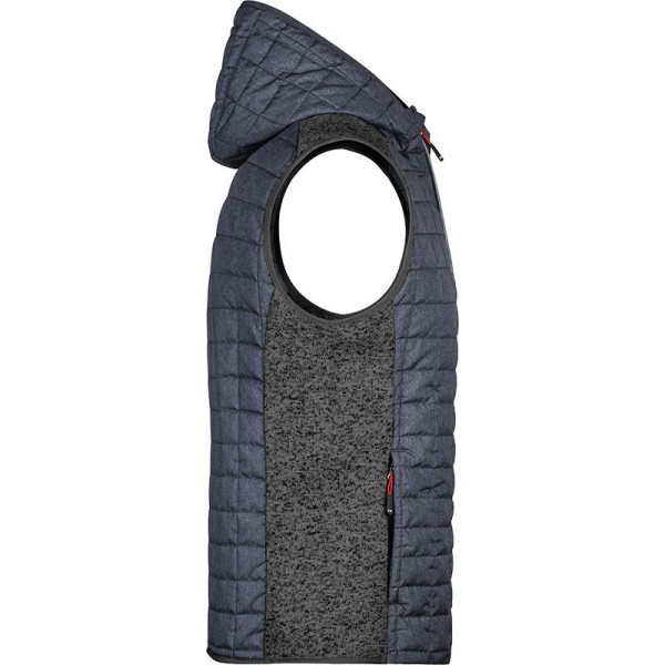 Bodywarmer matelassé hybride pour homme - Goodies personnalisables de qualité | BCM Goodies