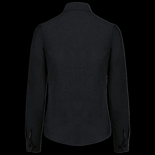 Chemise Oxford manches longues femme personnalisable – Tenue professionnelle événementielle – BCM Goodies