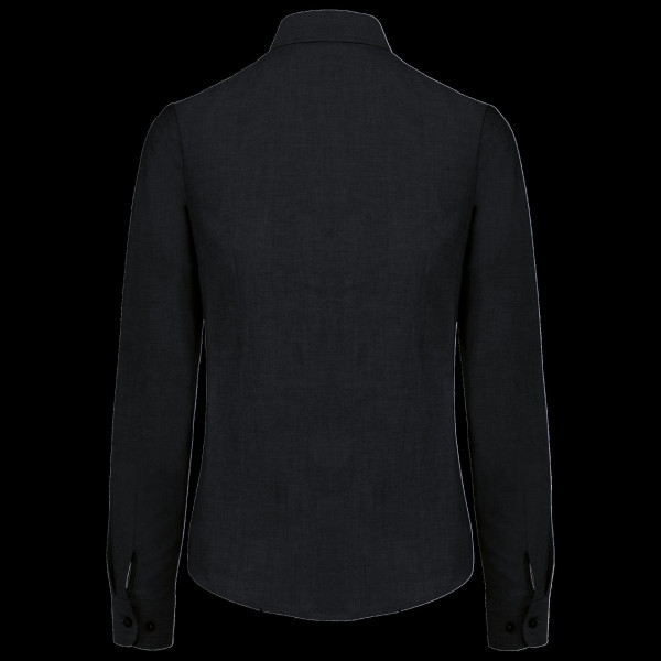 Chemise Oxford manches longues femme personnalisable – Tenue professionnelle événementielle – BCM Goodies
