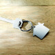 Porte clés métal maison HEIM Personnalisable | BCM Goodies