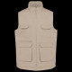 Gilet polychoton multipoches personnalisable unisexe – Vêtement professionnel pour entreprises et associations