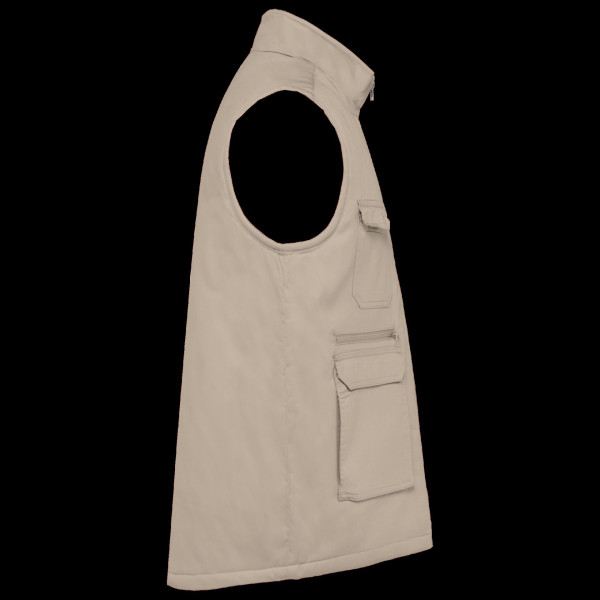 Gilet polychoton multipoches personnalisable unisexe – Vêtement professionnel pour entreprises et associations