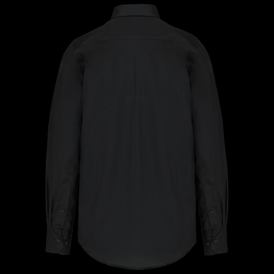 Chemise manches longues sans repassage 100% coton personnalisable pour entreprises – BCM Goodies