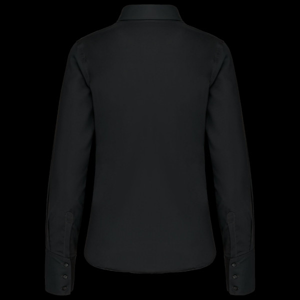 Chemise manches longues sans repassage femme personnalisable – Textile d’entreprise pour communication B2B
