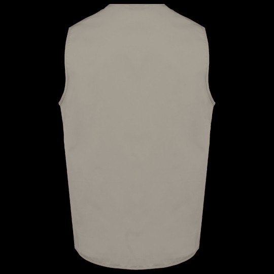 Gilet multipoches polycoton unisexe personnalisable pour événements et communication B2B - BCM Goodies