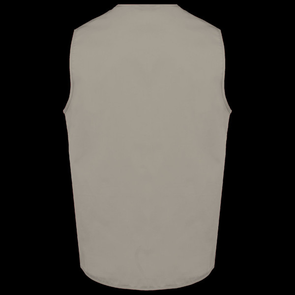 Gilet multipoches polycoton unisexe personnalisable pour événements et communication B2B - BCM Goodies