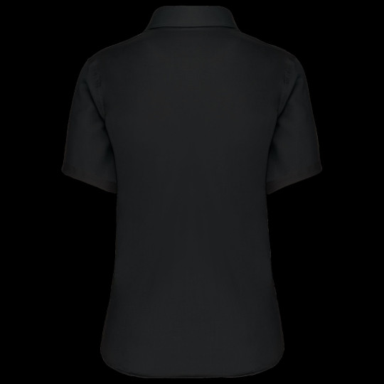Chemise manches courtes sans repassage femme personnalisable – Textile d’entreprise 100% coton micro sergé