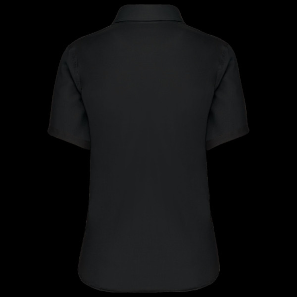 Chemise manches courtes sans repassage femme personnalisable – Textile d’entreprise 100% coton micro sergé