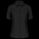 Chemise manches courtes sans repassage femme personnalisable – Textile d’entreprise 100% coton micro sergé