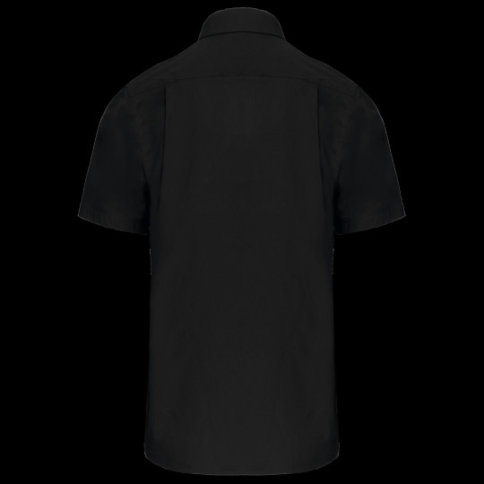 Chemise popeline manches courtes personnalisable pour communication d’entreprise – 100% coton Easy Care – BCM Goodies