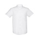 Chemise Oxford à Manches Courtes Homme THC LONDON WH - Blanche - BCM Goodies