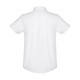 Chemise Oxford à Manches Courtes Homme THC LONDON WH - Blanche - BCM Goodies