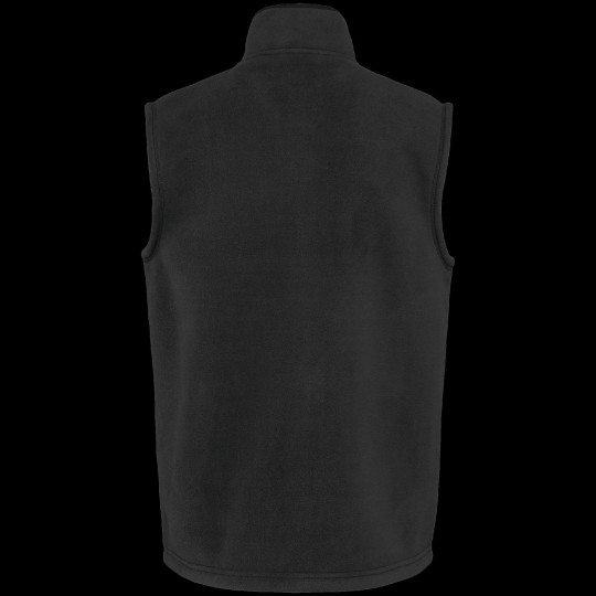 Bodywarmer polaire personnalisable avec intérieur sherpa unisexe – vêtement d’entreprise pour communication et fidélisation