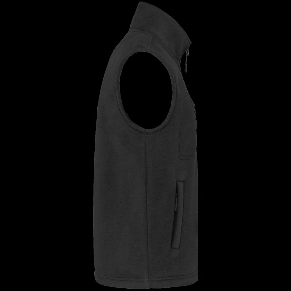 Bodywarmer polaire personnalisable avec intérieur sherpa unisexe – vêtement d’entreprise pour communication et fidélisation