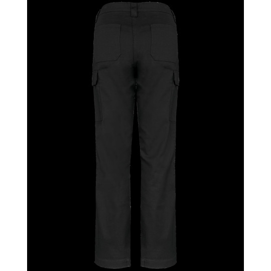 Pantalon de travail multipoches femme 60% coton 40% polyester – Vêtement professionnel personnalisable BCM Goodies