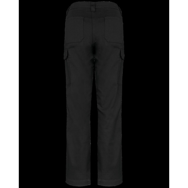 Pantalon de travail multipoches femme 60% coton 40% polyester – Vêtement professionnel personnalisable BCM Goodies