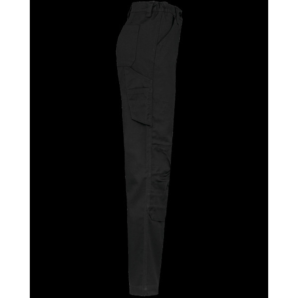 Pantalon de travail multipoches femme 60% coton 40% polyester – Vêtement professionnel personnalisable BCM Goodies