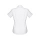 Chemise Oxford à manches courtes pour femmes - THC London Women WH - Blanche
