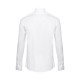 Chemise en popeline blanche à manches longues pour hommes - THC PARIS WH