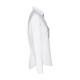 Chemise en popeline blanche à manches longues pour femmes - THC PARIS WOMEN WH