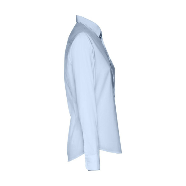 Chemise en popeline à manches longues pour femmes THC PARIS WOMEN - BCM Goodies