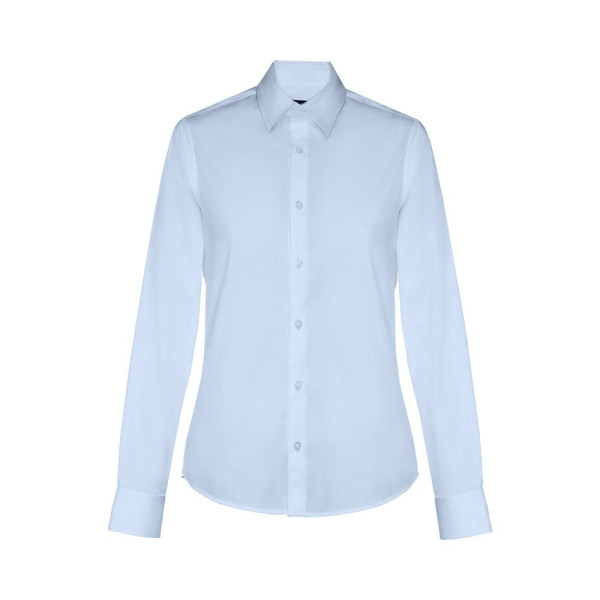 Chemise en popeline à manches longues pour femmes THC PARIS WOMEN - BCM Goodies