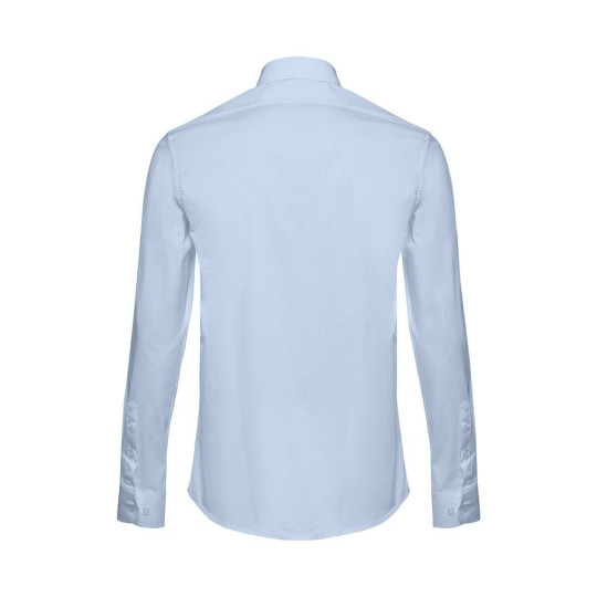 Chemise en popeline à manches longues pour hommes - THC PARIS