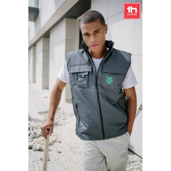 Bodywarmer matelassé et rembourré THC STOCKHOLM personnalisable pour événements B2B | BCM Goodies