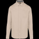Chemise coton manches longues Nevada homme personnalisable – Vêtement d’entreprise textile promotionnel