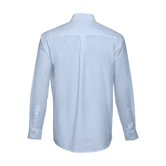 Chemise Oxford à manches longues pour hommes THC TOKYO - Chemise personnalisable pour communication d'entreprise