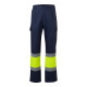Pantalon bicolore en sergé VL ARTEMIS - Pantalon publicitaire de qualité pour entreprises