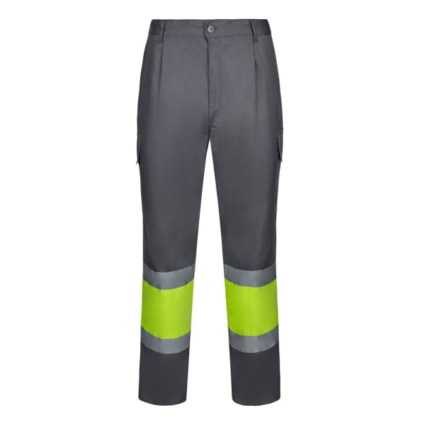 Pantalon bicolore en sergé VL ARTEMIS - Pantalon publicitaire de qualité pour entreprises