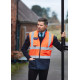 Bodywarmer rembourré haute visibilité personnalisable – Sécurité et visibilité pour entreprises – BCM Goodies