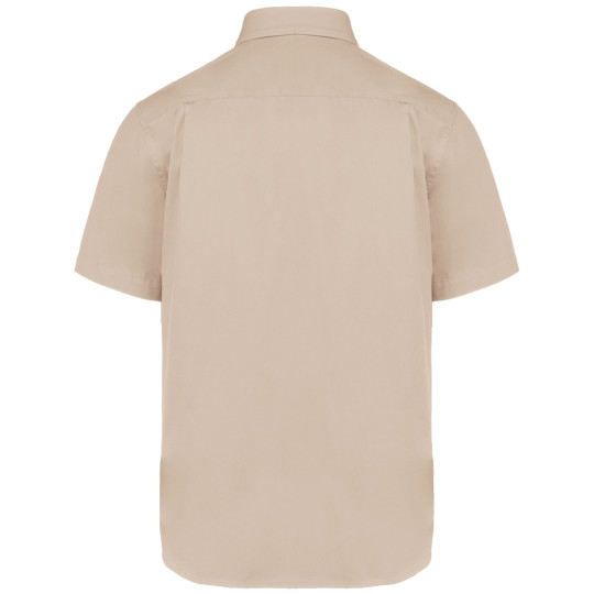Chemise coton manches courtes Ariana III homme personnalisable pour entreprises – BCM Goodies