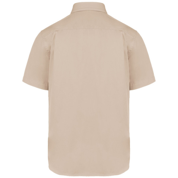 Chemise coton manches courtes Ariana III homme personnalisable pour entreprises – BCM Goodies