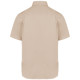 Chemise coton manches courtes Ariana III homme personnalisable pour entreprises – BCM Goodies