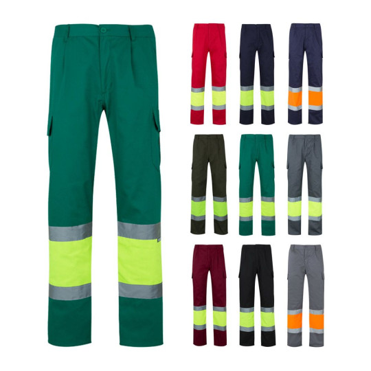 Pantalon VL POSEIDON LARGE en sergé bicolore (20% coton, 80% polyester) - BCM Goodies